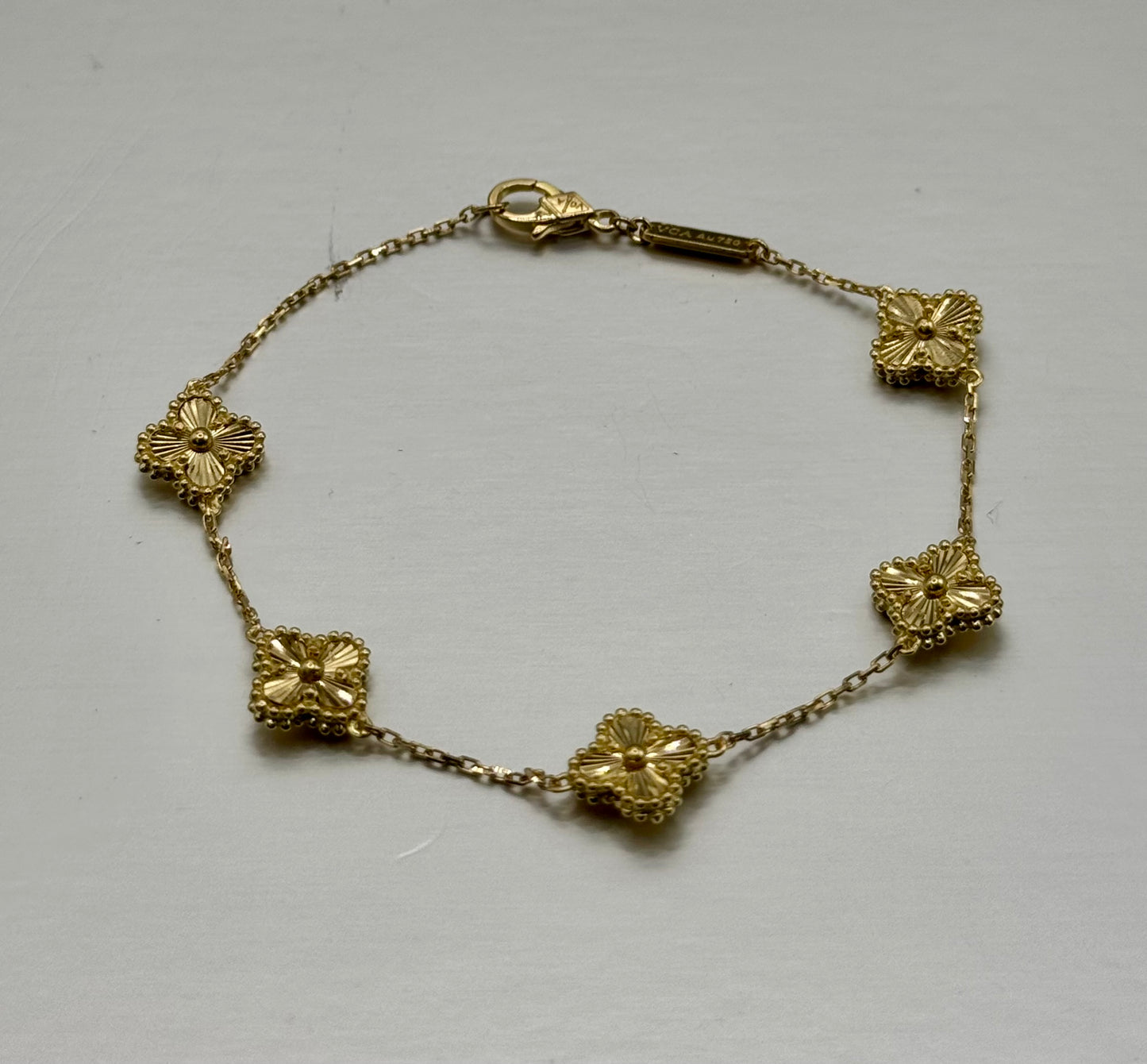 VCA 5 motifs bracelet