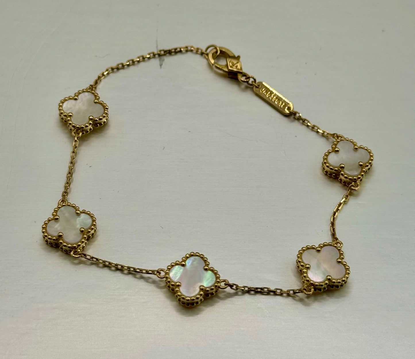 VCA 5 motifs bracelet