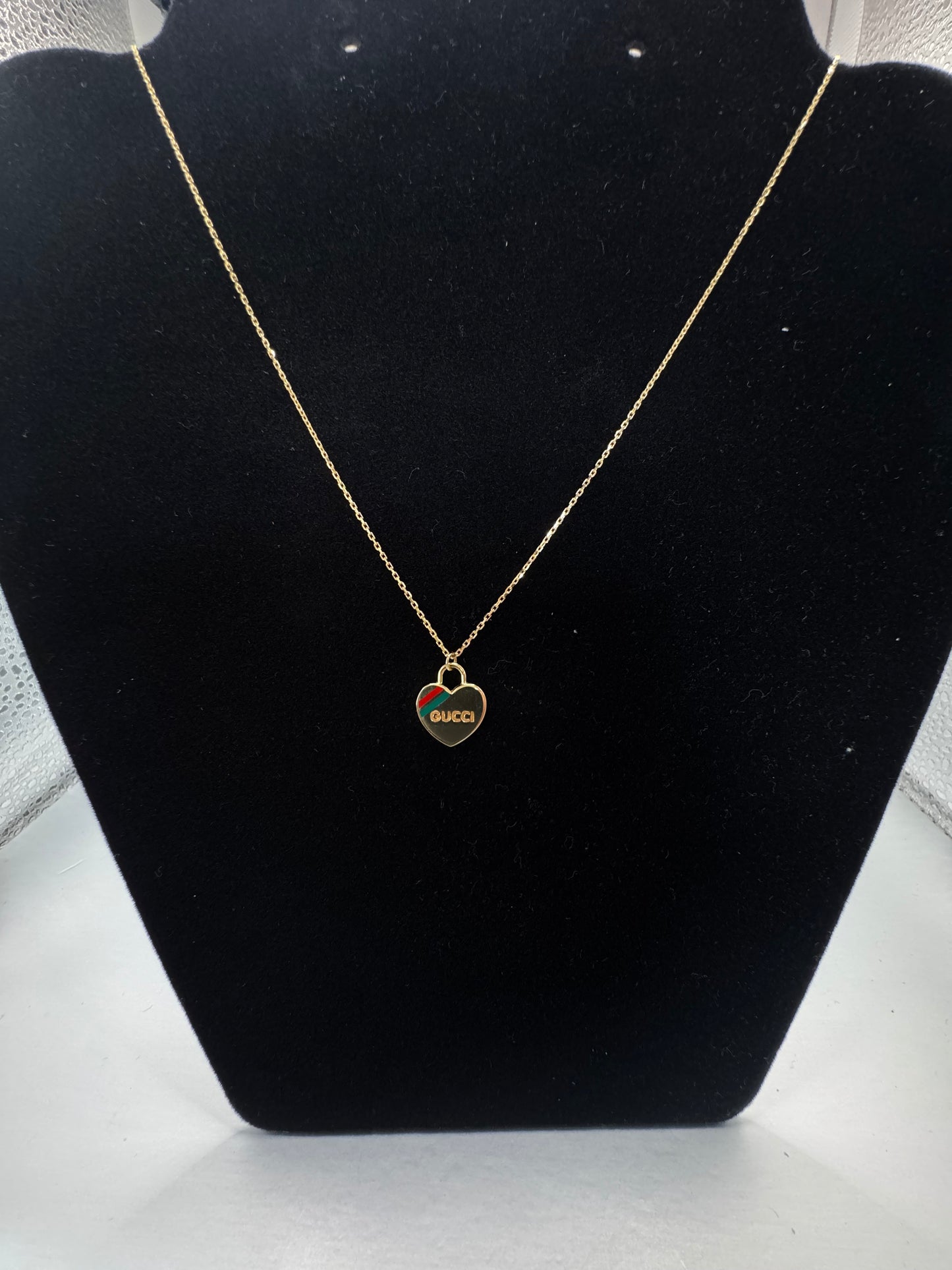 GG Heart Necklace