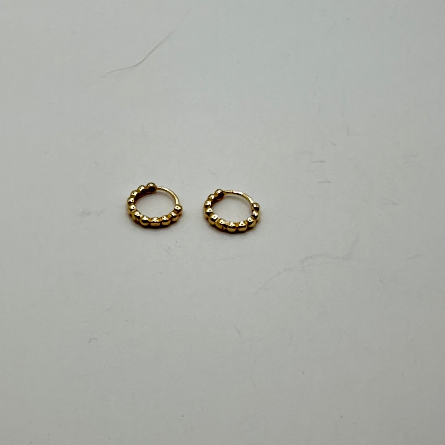 Bubble hoops earring xs