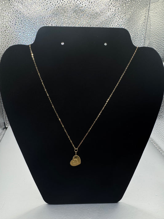 Heart Necklace (centered )