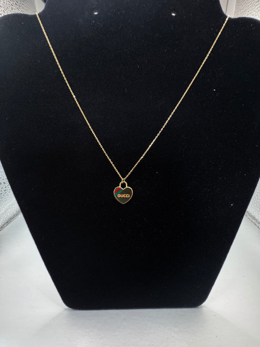 GG Heart Necklace