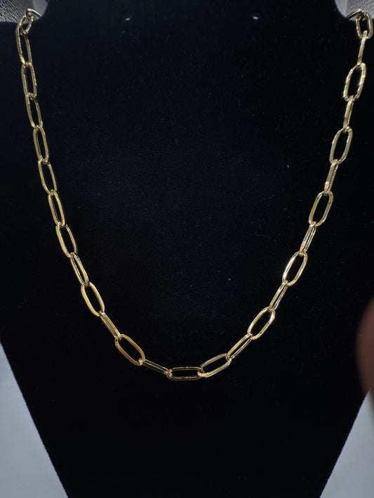 Paper clip Necklace