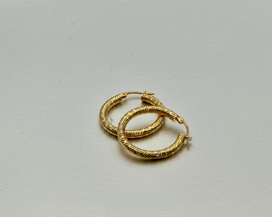 Hoop earrings