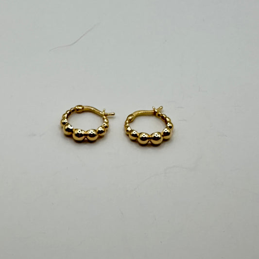 Bubble hoops earring