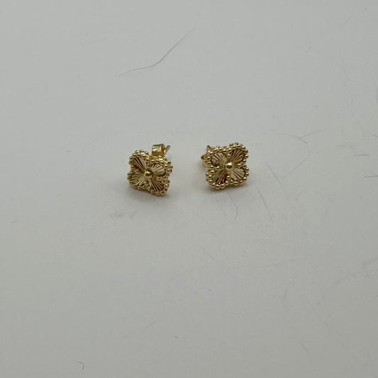 VCA - Clover studs earring -8mm- Gold