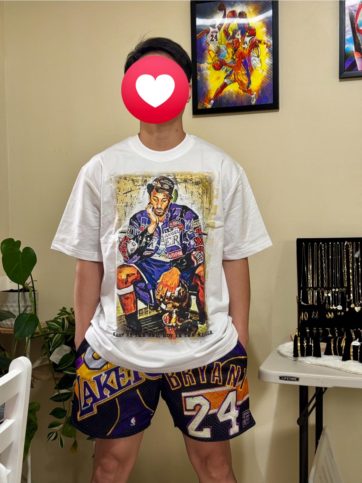 Kobe Tshirt " Champion "