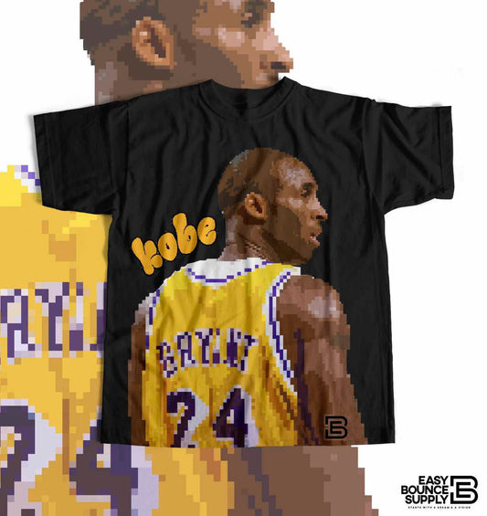 Kobe Tshirt" Pixelated"
